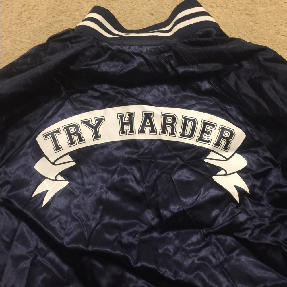 Blue jacket